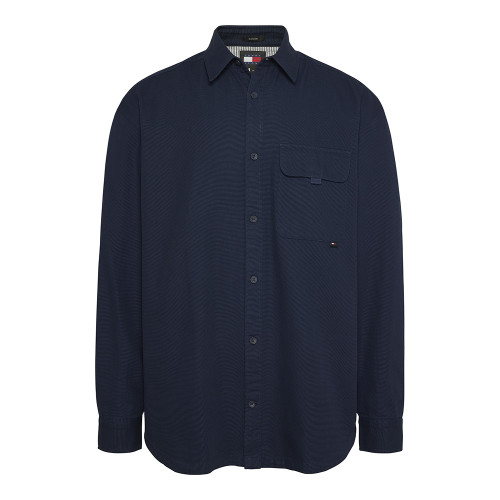 Tommy Hilfiger Ανδρικό πουκάμισο Varsity Back Logo Relaxed Fit Shirt